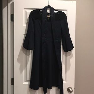 Navy blue dress